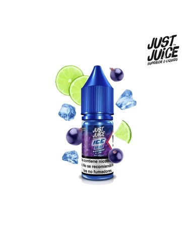 Just Juice Ice 5050 Blackcurrant Lime