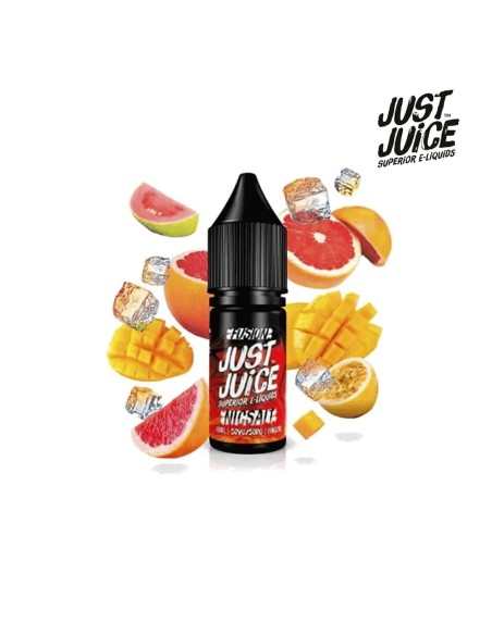 Just Juice Nic Salt Fusion Blood Orange Mango On Ice