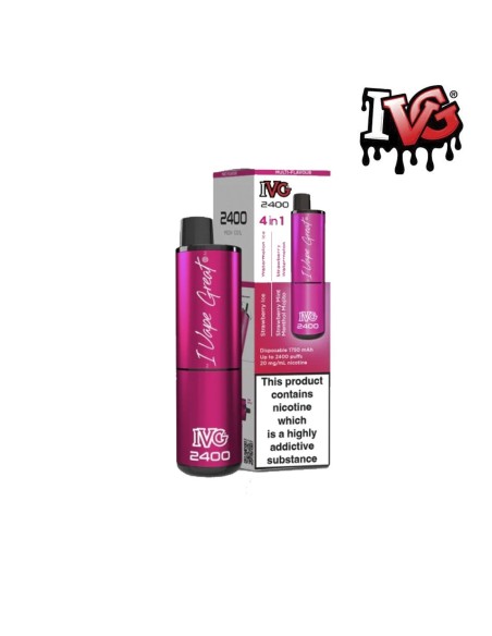 Ivg 2400 4 in 1 Multi Flavour Pink Edition