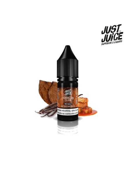 Líquido Just Juice Nic Salt Tobacco Club Vanilla Toffee